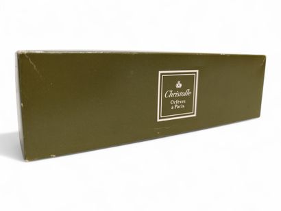 CHRISTOFLE
Ménagère en métal argenté modèle...