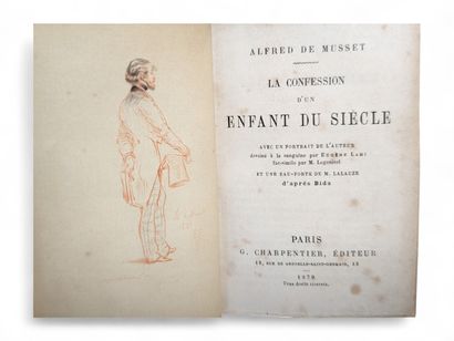 ALFRED DE MUSSET
Collection d'œuvres en 8...