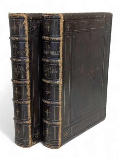 (Gustave DORE) 
LA SAINTE BIBLE illustrée...