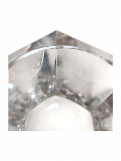 BACCARAT
Paire de salerons hexagonaux en...