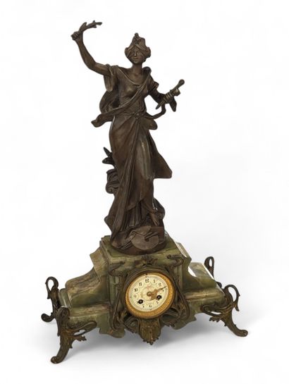 Auguste MOREAU (d'après)
Pendule borne en...