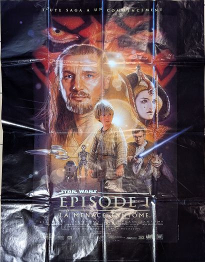 Collection de 9 affiches de cinéma dont :...