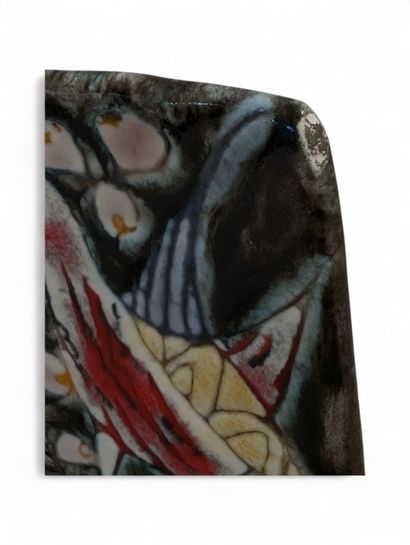 Elio SCHIAVON (1925-2004)
Plateau rectangulaire...
