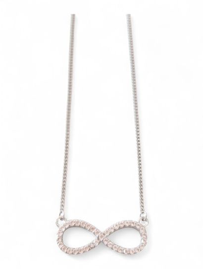 Collier en argent 925/oo à maille gourmette...