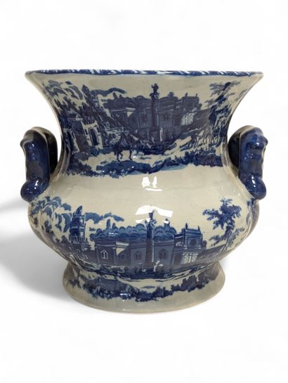 VICTORIA WARE IRONSTONE 
Vase à anses de...