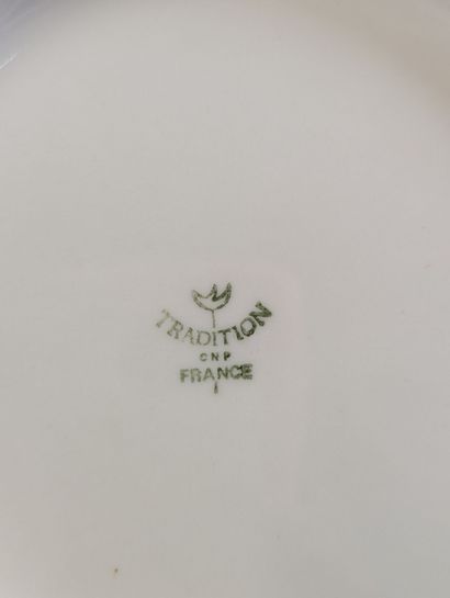 TRADITION FRANCE
Suite de 12 assiettes parlantes...
