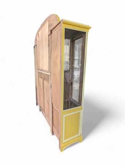 Bibliothèque penderie en bois entièrement...