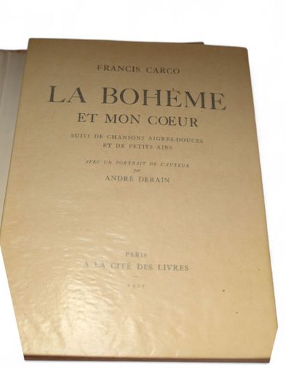 CARCO Francis
La Bohême et mon cœur, suivi...