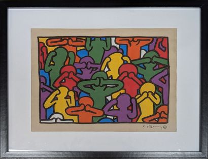 KEITH HARING (1958-1990)
