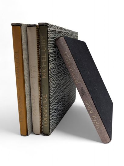 Lot de 4 livres de littérature, Paris, éditions...