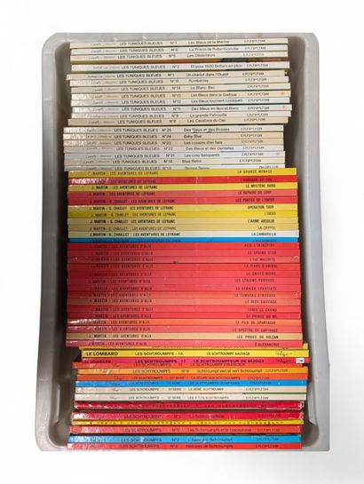 Collection de 116 bandes dessinées modernes...