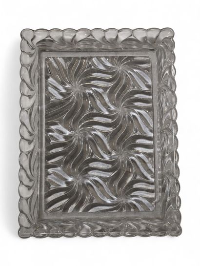 BACCARAT
Bannette porte-courriers en cristal...