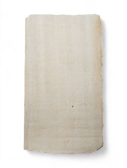 Bas-relief en albâtre sculpté figurant une...