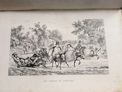 Almanach. Le Comic-Almanach pour 1842. Douze...