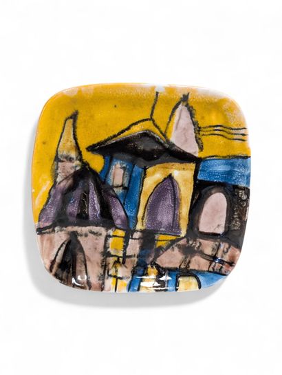 Elio SCHIAVON (1925-2004)
Plateau vide-poche...