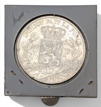 BELGIQUE - Monnaie
1 pièce de 5 Francs en...