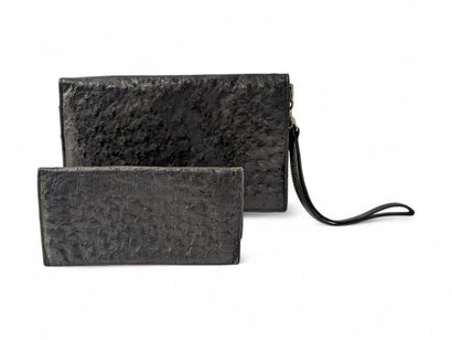 Pochette de soirée et son porte-cartes faisant...