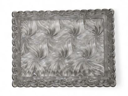 BACCARAT
Bannette porte-courriers en cristal...