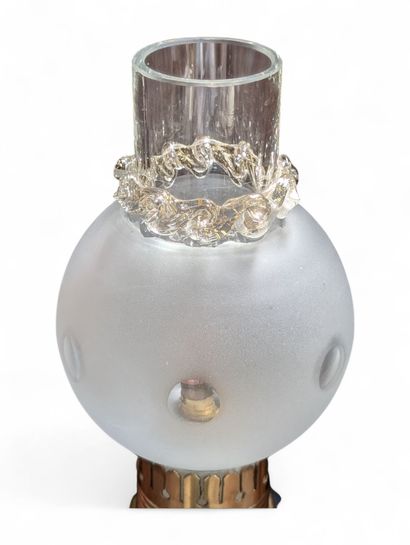 MURANO
Lampe à pétrole en verre soufflé de...