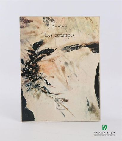 CAILLOIS Roger - Zao Wou-Ki Les Estampes....