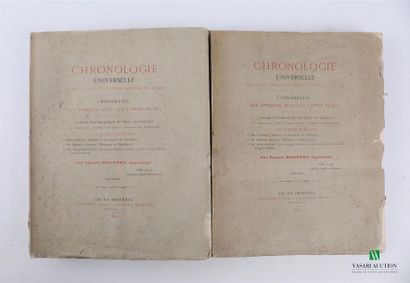 BRUNTON Thomas - Chronologie universelle...