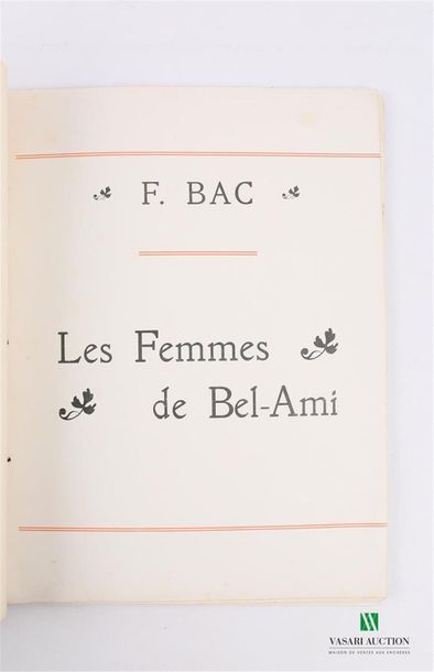 BAC Ferdinand - Les femmes de Bel-Ami - Paris...
