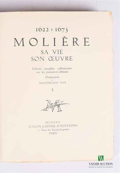 MOLIERE - Molière Sa vie, Son oeuvre 1622-1673...