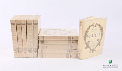 MOLIERE - Oeuvres complètes, Texte établi...