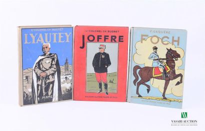 [HISTOIRE] 
Lot comprenant trois ouvrages...