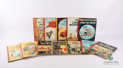TINTIN - HERGÉ
Set including L'affaire Tournesol,...