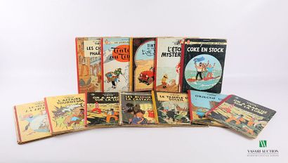TINTIN - HERGÉ
Set including L'affaire Tournesol,...