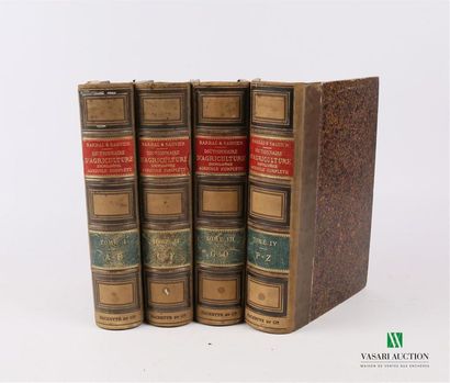BARRAL & SAGNIER - Dictionary of agriculture,...