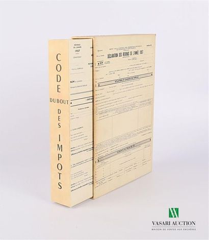 DUBOUT (Illustration) - Code des impots -...