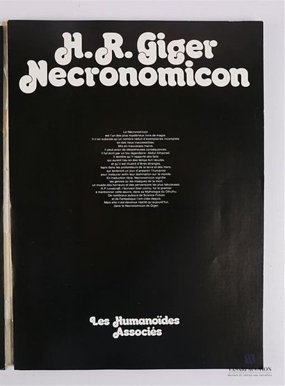 GIGER H.R - Le necronomicon - Paris, Les...