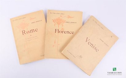 Famous cities of art including 
BERTAUX Emile...