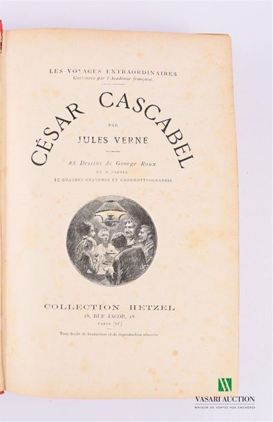VERNE Jules - César Cascabel - Paris Collection...