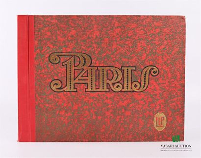ALBUM - hardback binding marked Paris, Lip...