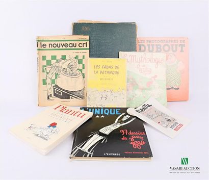 Lot comprising : 
EFFEL Jean - L'unique -...