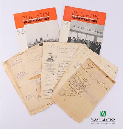 [NAVIGATION]
Two bulletins of the Compagnie...