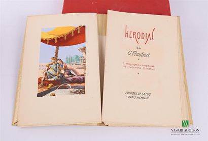 FLAUBERT Gustave - Hérodias - Paris Editions...