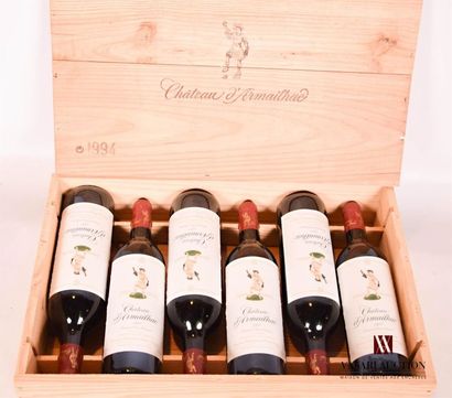 6 bottlesChâteau D'ARMAILHACPauillac GCC1994

	And....
