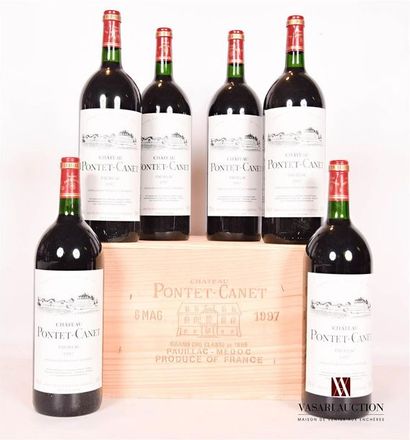 6 MagnumsChâteau PONTET CANETPauillac GCC1997

	And......