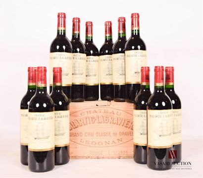 12 bottlesChâteau MALARTIC LAGRAVIÈREGraves...