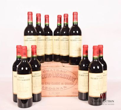 12 bottlesChâteau MALARTIC LAGRAVIÈREGraves...
