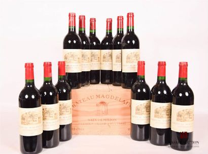 12 bottlesChâteau MAGDELAINESt Emilion GCC1993

	Presentation...