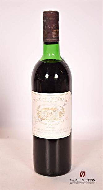 1 bottleChâteau MARGAUXMargaux 1er GCC1976

	And......