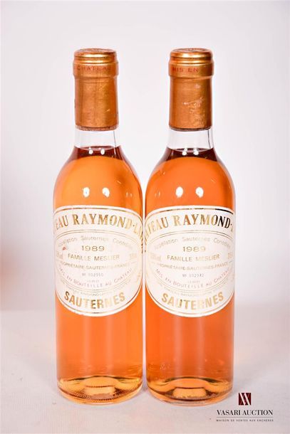 2 Half-Castle RAYMOND LAFONSauternes1989

	And......