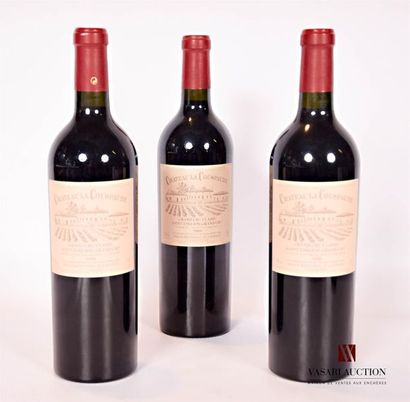 3 bottlesChâteau LA COUSPAUDESt Emilion GC2000

	And:...