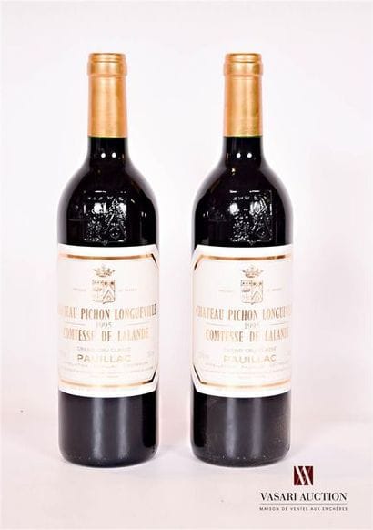 2 bottlesChâteau PICHON LALANDEPauillac GCC1995

	Presentation...