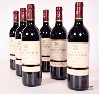 6 bottlesChâteau LA TOUR HAUT BRIONGraves...